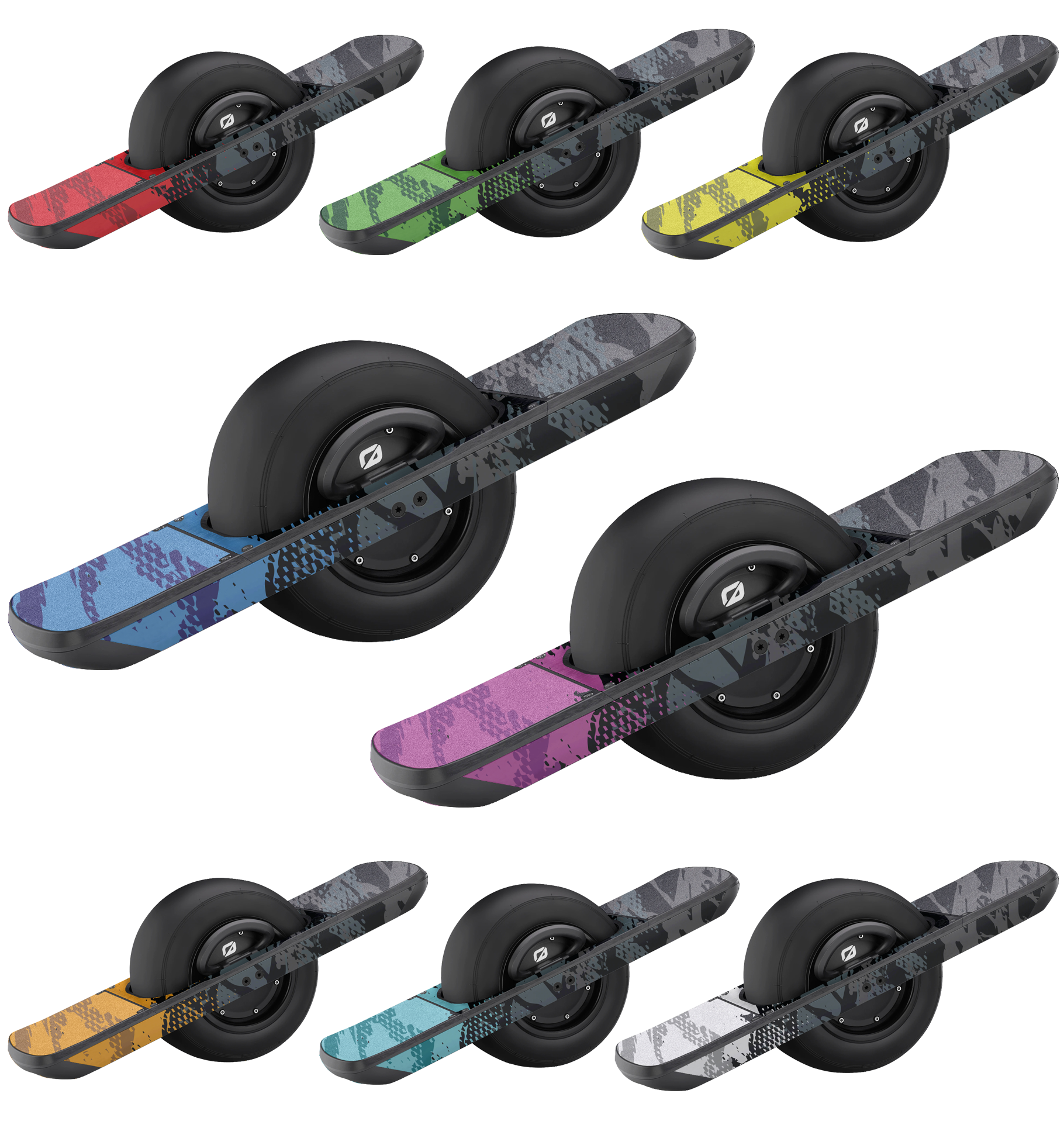 ONE WHEEL PINT - ABSTRACT GRUNGE GRAPHICS KIT