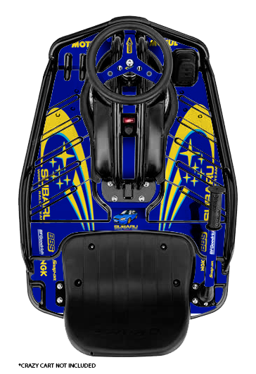 Suby Rally Graphics Kit - Standard Crazy Cart – Ripskinz