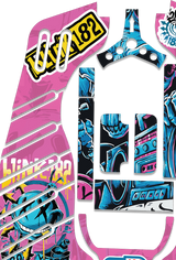 Blink 182 - Standard Crazy Cart Graphics Kit