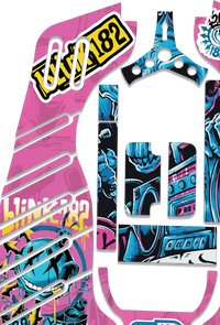 Blink 182 - Standard Crazy Cart Graphics Kit