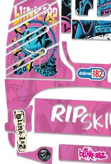 Blink 182 - Standard Crazy Cart Graphics Kit