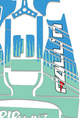 FALL'N LIVERY Graphics Kit - Standard Crazy Cart