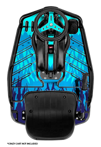 Frozen Drift Graphics Kit - Standard Crazy Cart