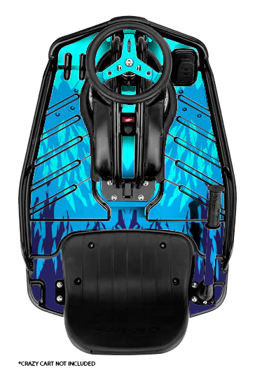 Frozen Drift Graphics Kit - Standard Crazy Cart