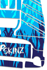 Frozen Drift Graphics Kit - Standard Crazy Cart