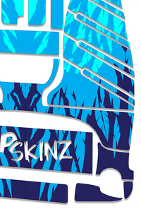 Frozen Drift Graphics Kit - Standard Crazy Cart