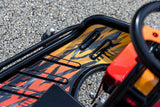 Retro Race Graphics Kit - Standard Crazy Cart