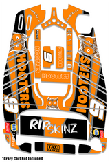 Hooters Graphics Kit - Standard Crazy Cart