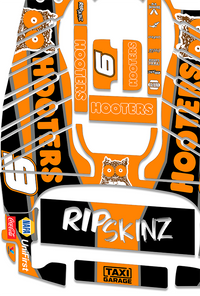 Hooters Graphics Kit - Standard Crazy Cart