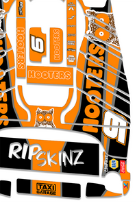 Hooters Graphics Kit - Standard Crazy Cart