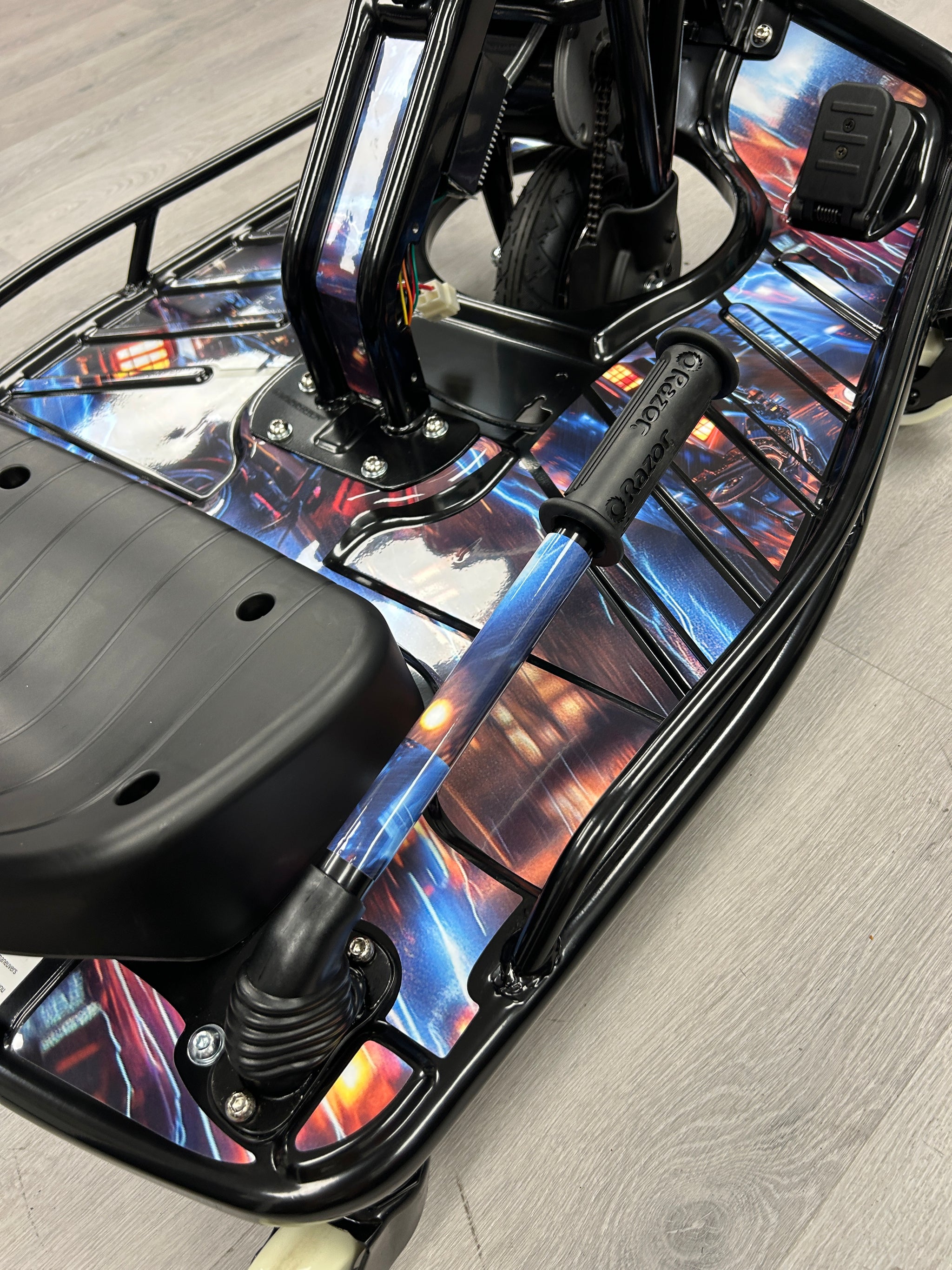 88 MPH Graphics Kit - Standard Crazy Cart