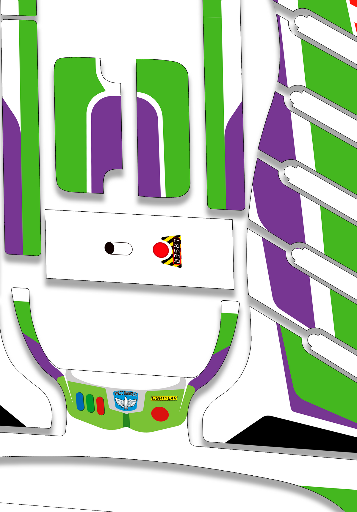 To Infinity! - Standard Crazy Cart Graphics Kit