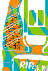 Mystery Machine - Standard Crazy Cart Graphics Kit