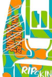Mystery Machine - Standard Crazy Cart Graphics Kit