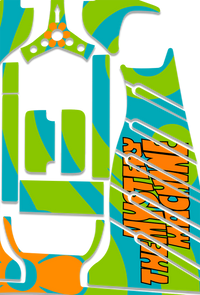 Mystery Machine - Standard Crazy Cart Graphics Kit