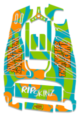 Mystery Machine - Standard Crazy Cart Graphics Kit