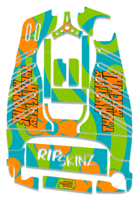 Mystery Machine - Standard Crazy Cart Graphics Kit