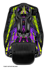Neon Drift Graphics Kit - Standard Crazy Cart