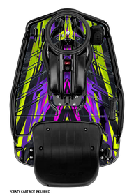 Neon Drift Graphics Kit - Standard Crazy Cart