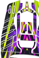 Neon Drift Graphics Kit - Standard Crazy Cart
