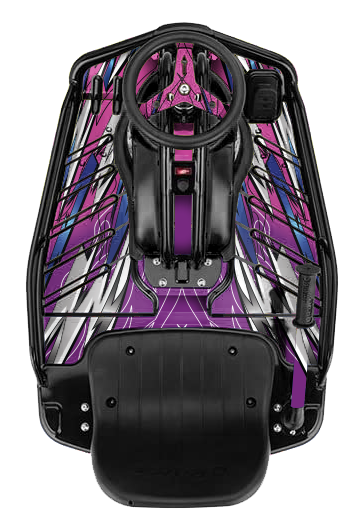 Electric Purple Drift Graphics Kit - Standard Crazy Cart