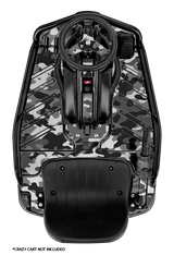 Snow Camo Graphics Kit - Standard Crazy Cart