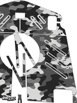 Snow Camo Graphics Kit - Crazy Cart XL