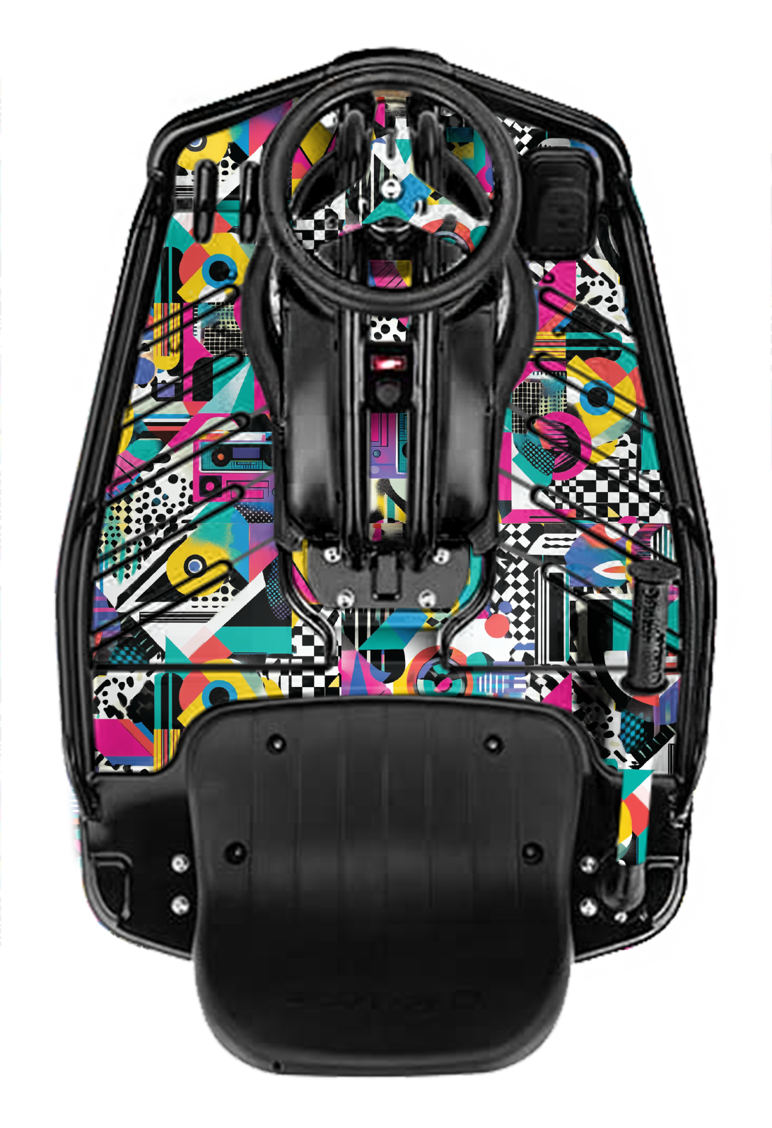 90's Graphics Kit - Standard Crazy Cart