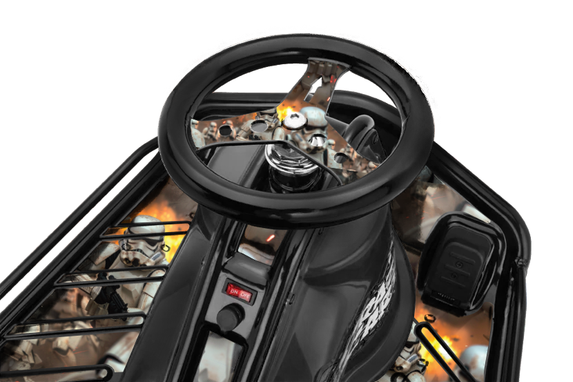 Storm Trooper Graphics Kit - Standard Crazy Cart