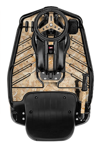 Woodgrain Graphics Kit - Standard Crazy Cart