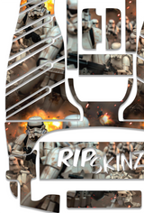 Storm Trooper Graphics Kit - Standard Crazy Cart