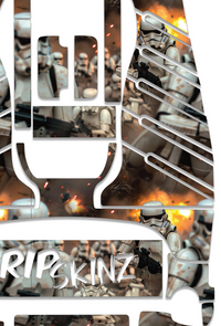 Storm Trooper Graphics Kit - Standard Crazy Cart