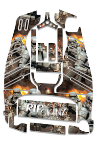 Storm Trooper Graphics Kit - Standard Crazy Cart