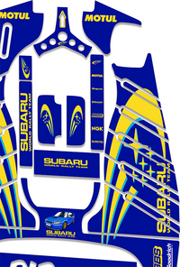 Suby Rally  - Standard Crazy Cart