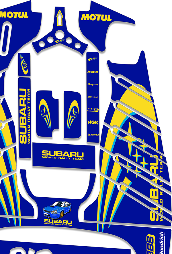 Suby Rally  - Standard Crazy Cart