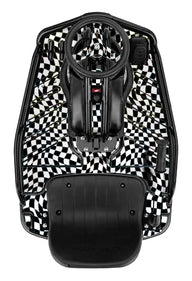 Trippy Checker - Standard Crazy Cart Graphics Kit