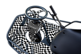Trippy Checker Graphics Kit - Crazy Cart XL