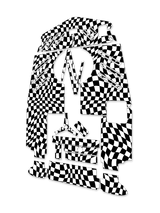 Trippy Checker Graphics Kit - Crazy Cart XL