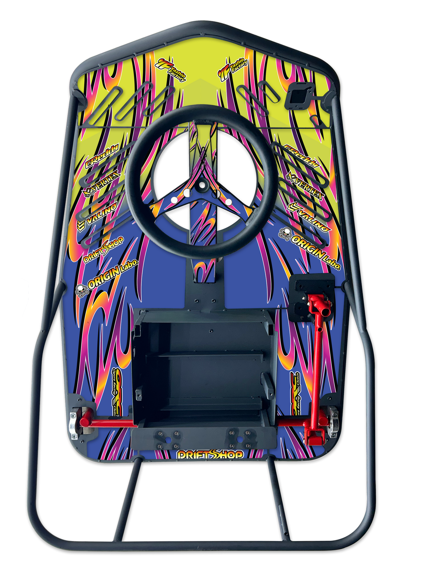 Retro Drift Livery Graphics Kit - Crazy Cart XL