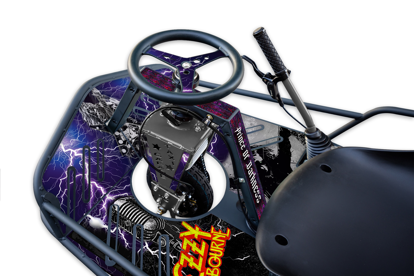 Prince Of Darkness Graphics Kit - Crazy Cart XL