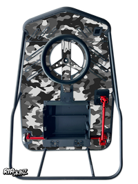 Snow Camo Graphics Kit - Crazy Cart XL