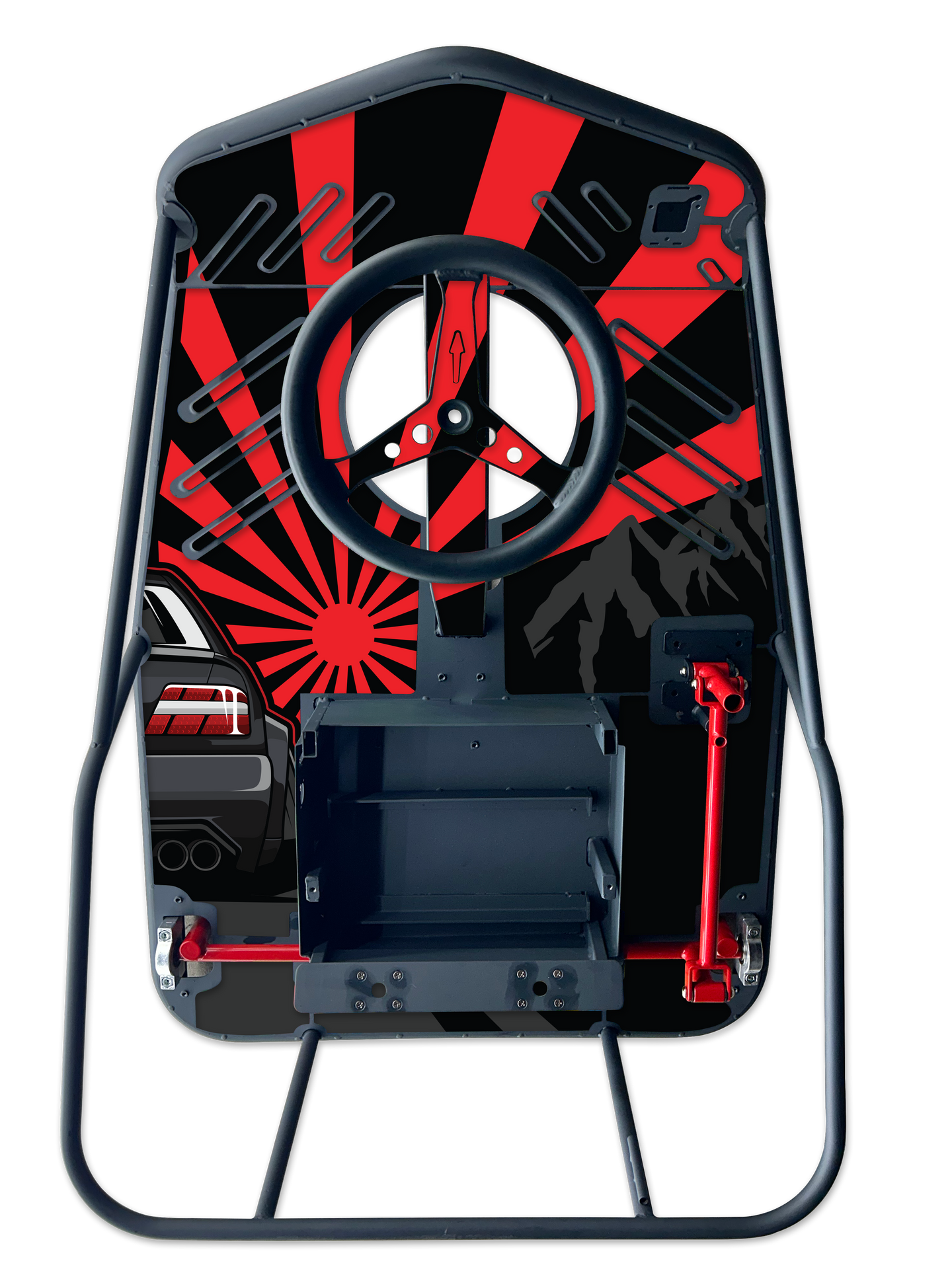 JDM Rising Sun Graphics Kit - Crazy Cart XL