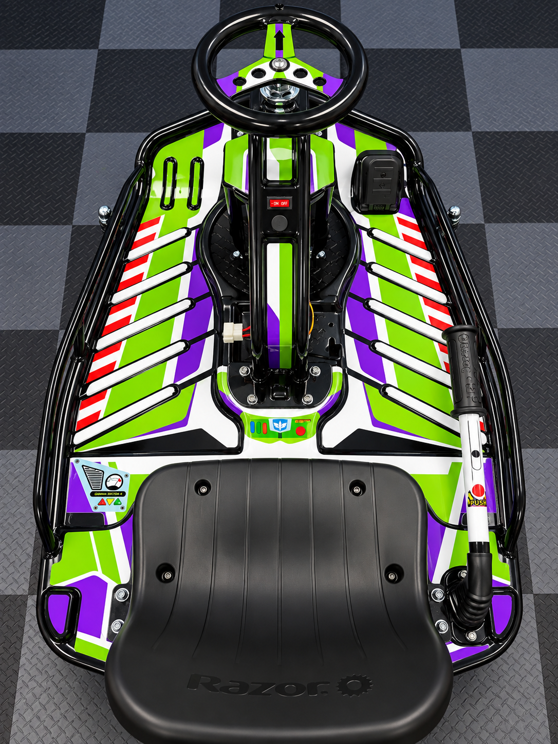 To Infinity! - Standard Crazy Cart Graphics Kit